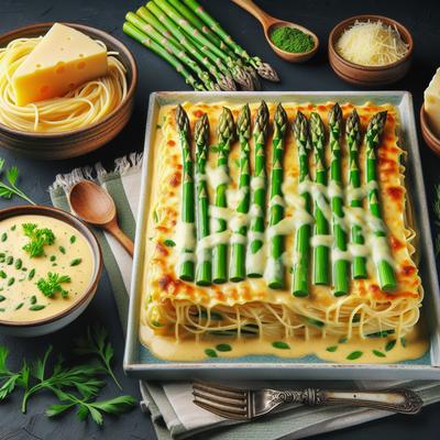Image of Spaghetti Asparagus Lasagne