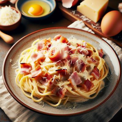 Image of Spaghetti Carbonara for One
