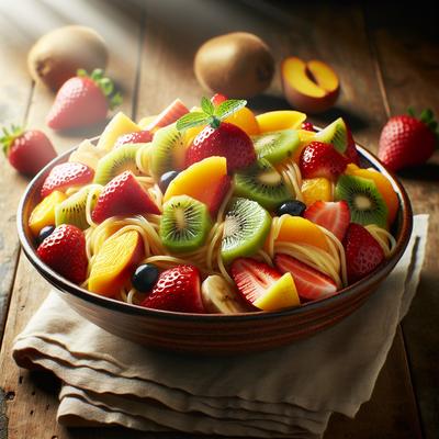 Image of Spaghetti Fruit Salad