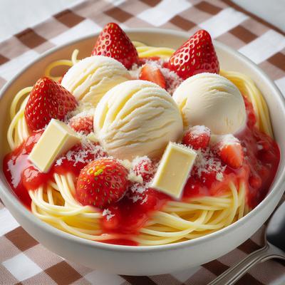 Image of Spaghetti Ice Cream
