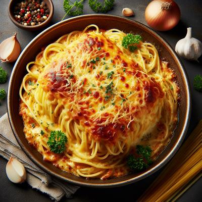 Image of Spaghetti Lyonnaise Au Gratin