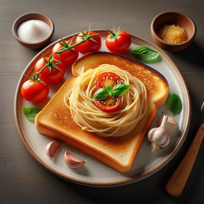 Image of Spaghetti on Toast