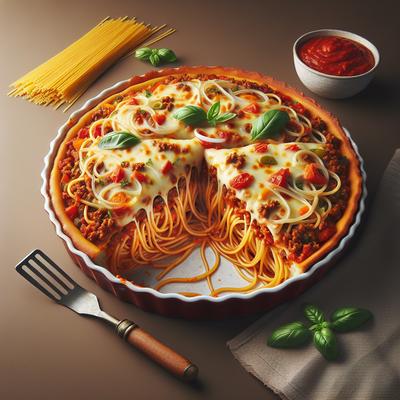Image of Spaghetti Pie Casserole