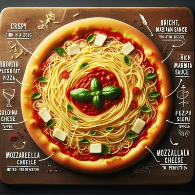 Image of Spaghetti Pizza