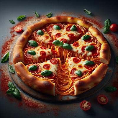 Image of Spaghetti Pizza Pie