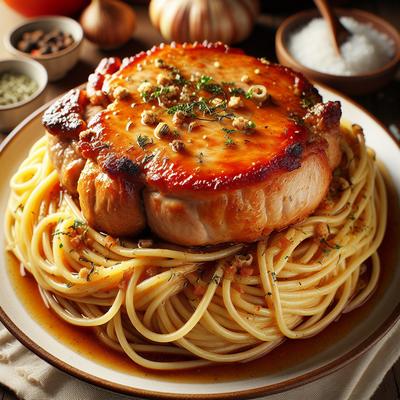Image of Spaghetti Pork Chops