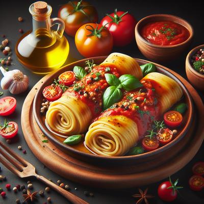 Image of Spaghetti Rolls