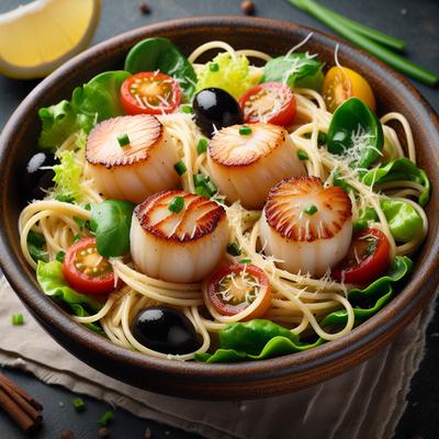 Image of Spaghetti Salad with Scallops