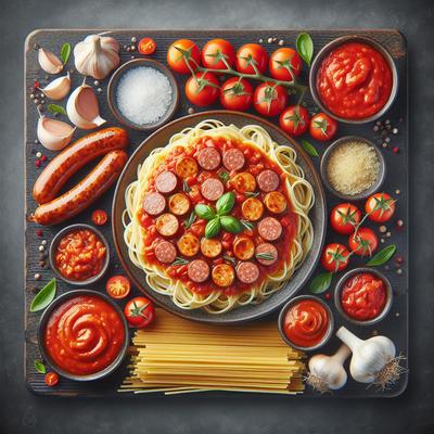 Image of Spaghetti Sauce with Hot Italian Sausage