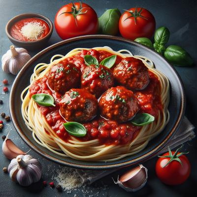 Image of Spaghetti Sauce with Meatballs