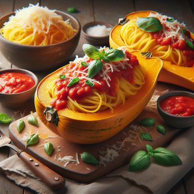 Image of Spaghetti Squash Boats