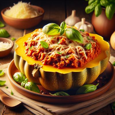 Image of Spaghetti Squash Boats Ragu