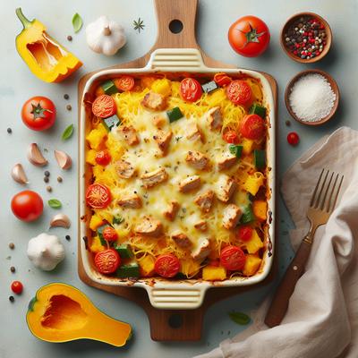 Image of Spaghetti Squash Casserole South Beach Diet P1