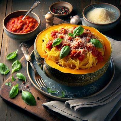 Image of Spaghetti Squash Italian Style