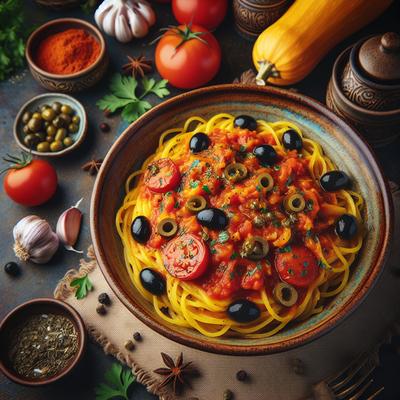 Image of Spaghetti Squash Puttanesca