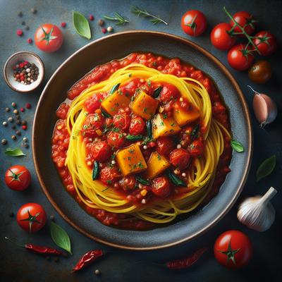 Image of Spaghetti Squash with Red Sauce