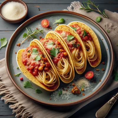 Image of Spaghetti Tacos