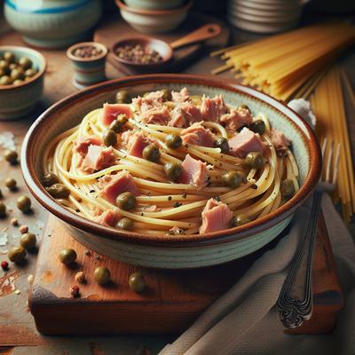 Image of Spaghetti Tuna and Capers