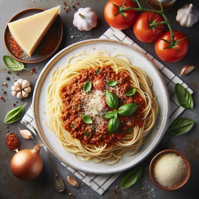 Image of Spaghetti with Bolognese Sauce