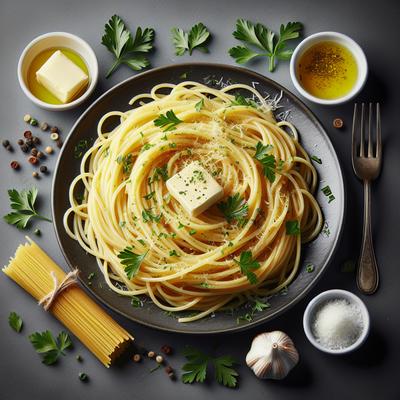 Image of Spaghetti with Butter Parsley