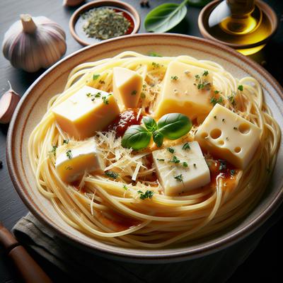 Image of Spaghetti with Four Cheeses
