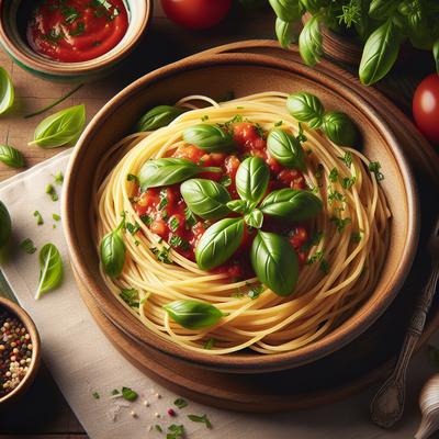 Image of Spaghetti with Fresh Herbs