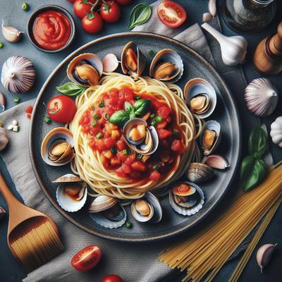 Image of Spaghetti with Red Clam Sauce