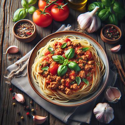 Image of Spaghetti with Turkey Meat Sauce