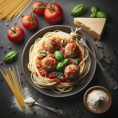 Image of Spaghetti with Turkey Meatballs