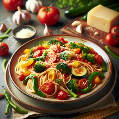 Image of Spaghetti with Vegetables