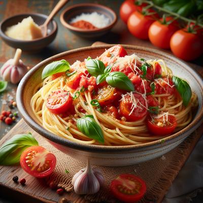 Image of Spaghettini with Checca Sauce