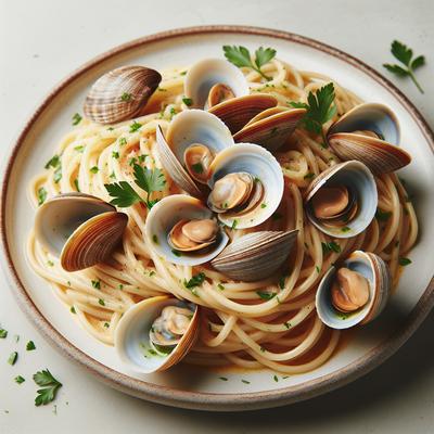 Image of Spaghettini with Clam Sauce