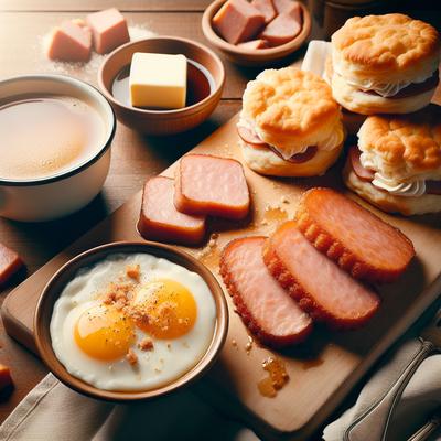 Image of Spam and Buttermilk Biscuits for 2