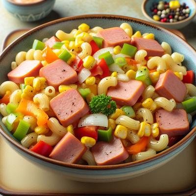Image of Spam Macaroni Summer Salad
