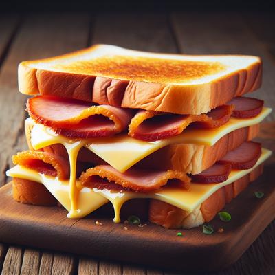 Image of Spam N Cheese Sandwich