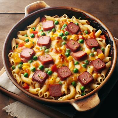 Image of Spam Pasta Casserole
