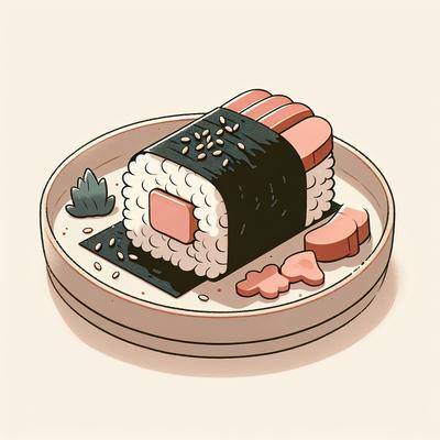 Image of Spam Rice Roll