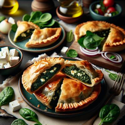 Image of Spanakopitakia Little Spinach Pies