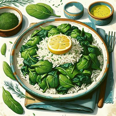 Image of Spanakorizo Spinach with Rice
