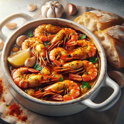Image of Spanish Baked Shrimp