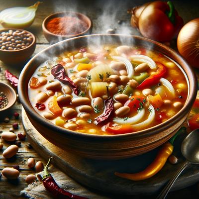 Image of Spanish Bean Soup Fiery