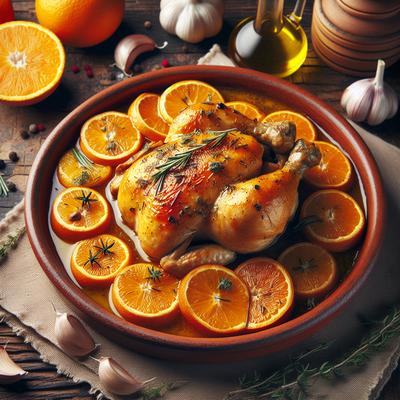 Image of Spanish Chicken in Orange Sauce