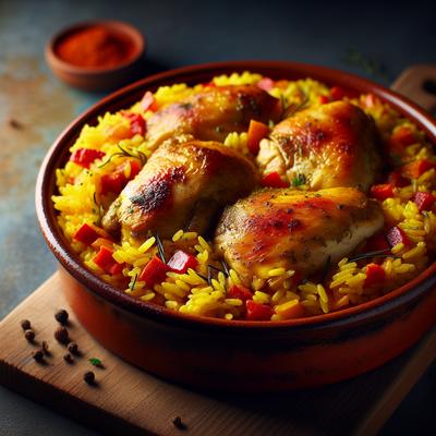 Image of Spanish Chicken Rice Bake