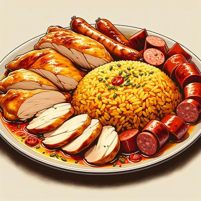 Image of Spanish Chicken Rice Sausage