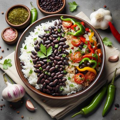Image of Spanish Cristianos Y Moros Beans and Rice Sidedish