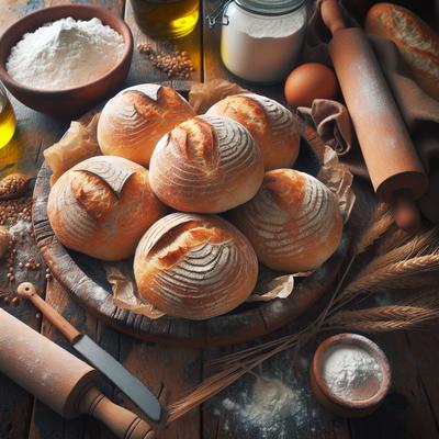 Image of Spanish Crusty Bread Rolls