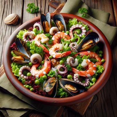 Image of Spanish Dinner Salad Ensalata De Marina