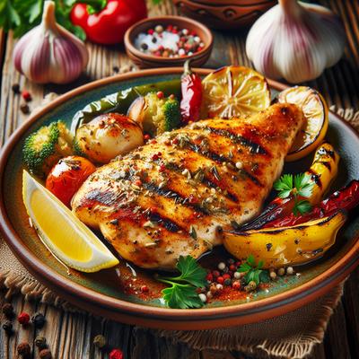 Image of Spanish Grilled Chicken Breasts
