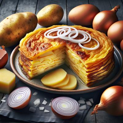 Image of Spanish Omelette with Sweet Onions
