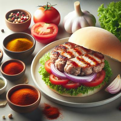 Image of Spanish Pork Burgers